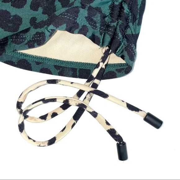 SOLD 💕La Blanca Blue Dip Into The Wild Bandeau Tankini Top - Picture 6 of 12